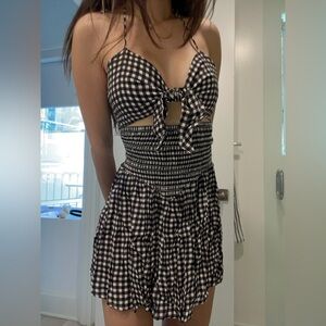 Blue life mini summer dress